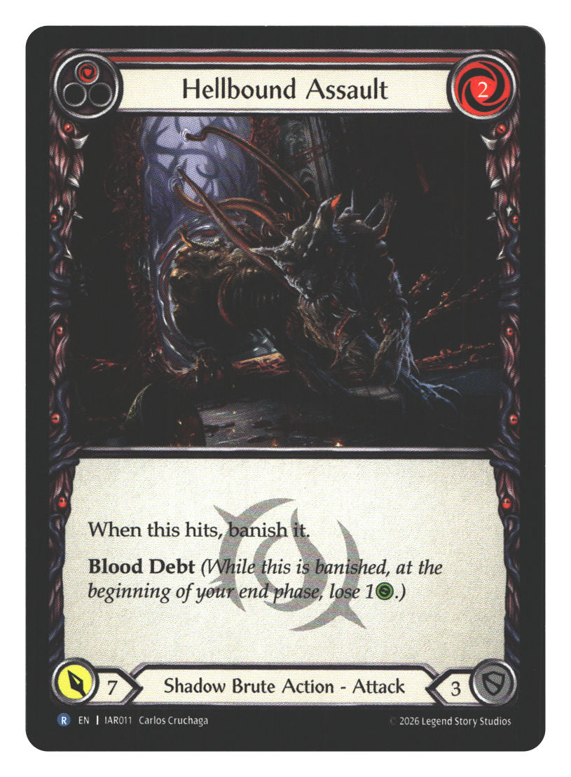 Hellbound Assault (Red) | Near Mint / English / Normal