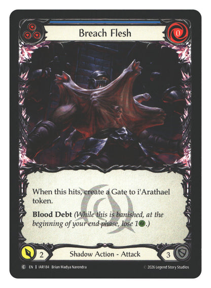 Breach Flesh (Blue) | Near Mint / English / Normal