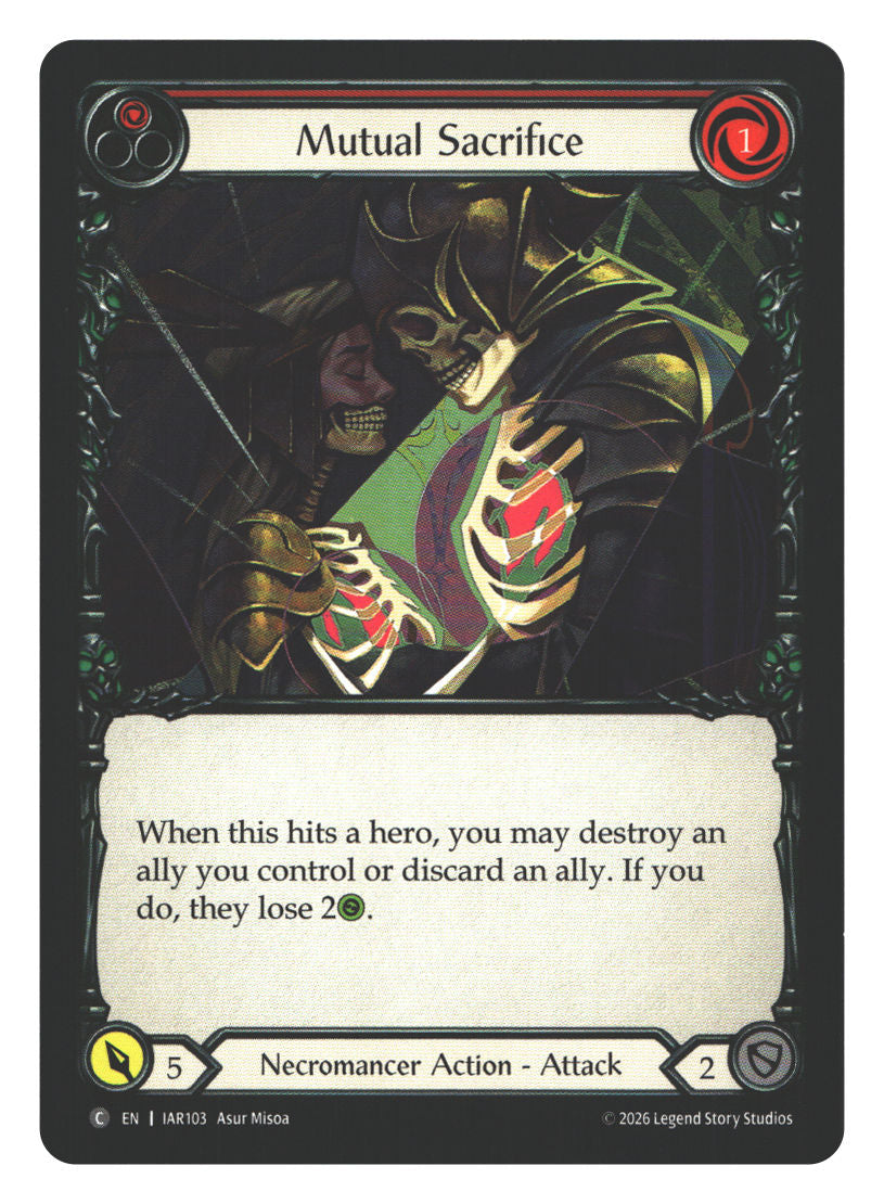 Mutual Sacrifice (Red) | Near Mint / English / Normal