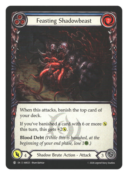 Feasting Shadowbeast (Blue) | Near Mint / English / Normal