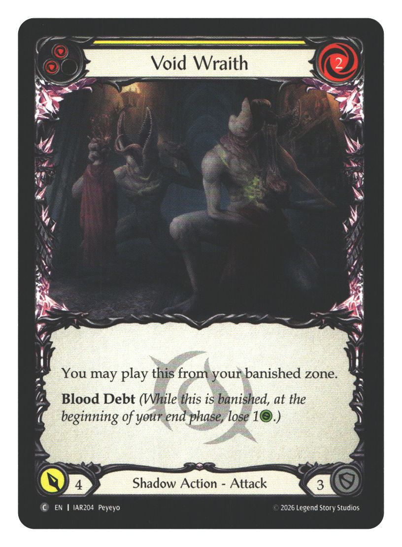 Void Wraith (Yellow) | Near Mint / English / Normal