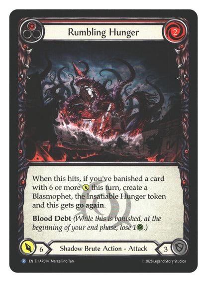 Rumbling Hunger (Red) | Near Mint / English / Normal
