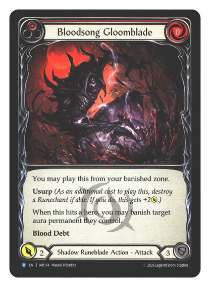 Bloodsong Gloomblade | Near Mint / English / Normal