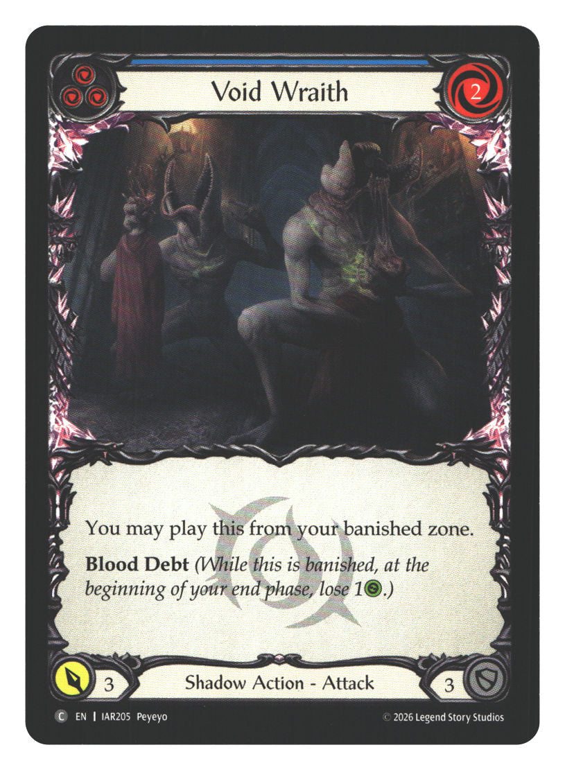 Void Wraith (Blue) | Near Mint / English / Normal
