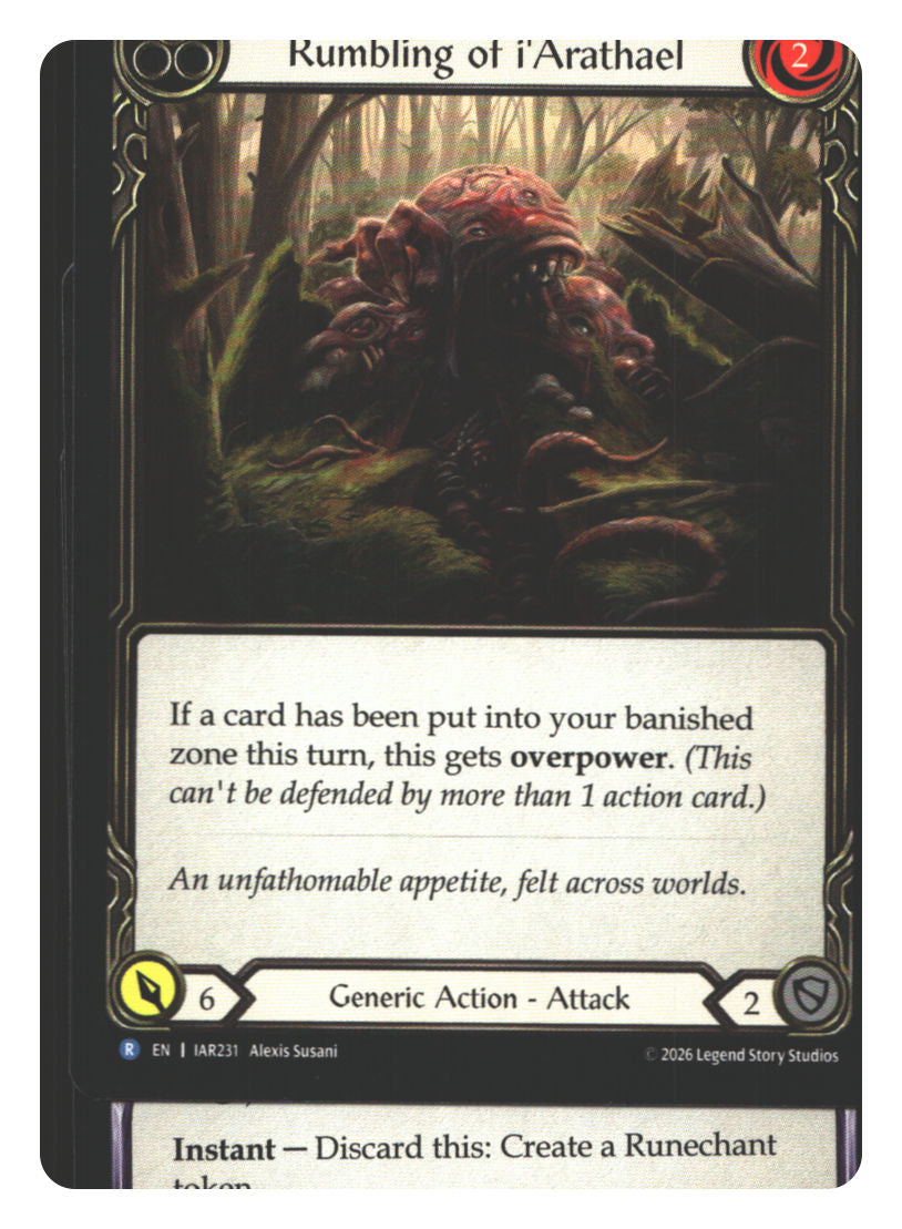 Rumbling of i'Arathael