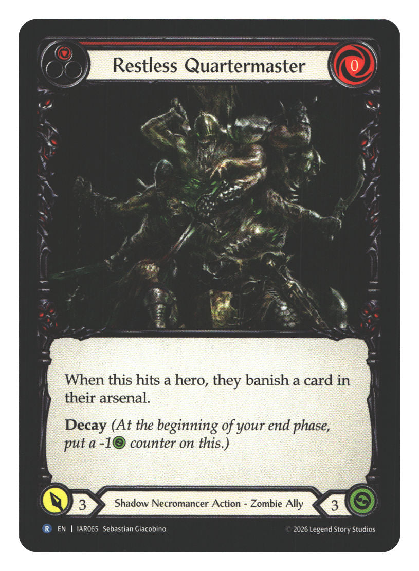 Restless Quartermaster | Near Mint / English / Normal