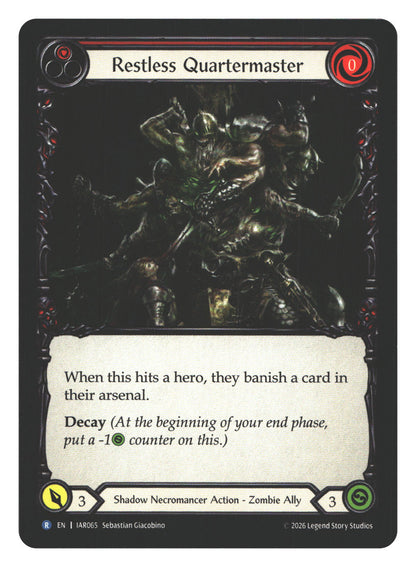 Restless Quartermaster | Near Mint / English / Normal
