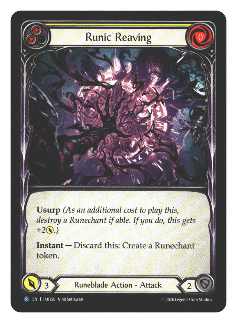 Runic Reaving (Yellow)