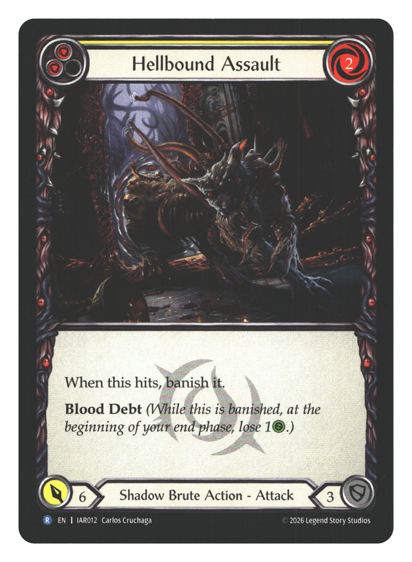 Hellbound Assault (Yellow) | Near Mint / English / Normal