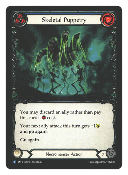 Skeletal Puppetry (Blue) | Near Mint / English / Normal