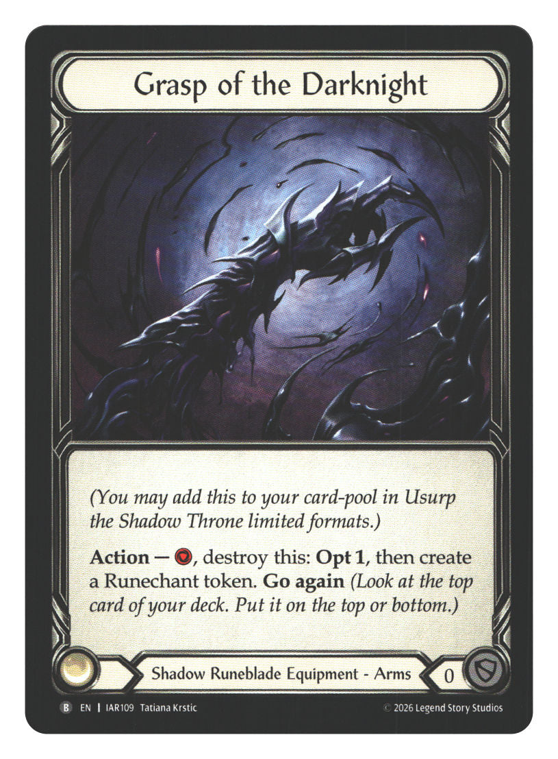 Grasp of the Darknight | Near Mint / English / Normal
