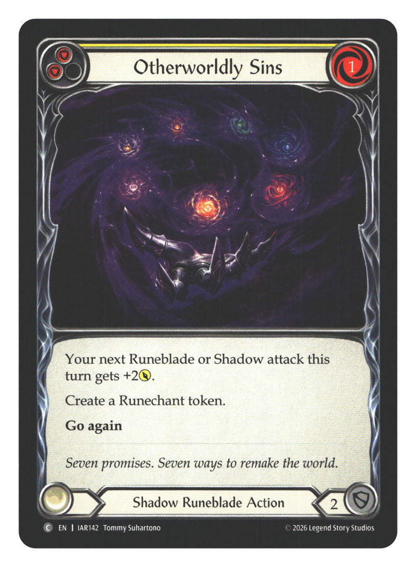 Otherworldly Sins (Yellow) | Near Mint / English / Normal