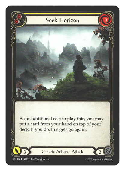Seek Horizon (Yellow) | Near Mint / English / Normal