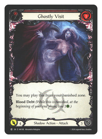Ghostly Visit (Red) | Near Mint / English / Normal