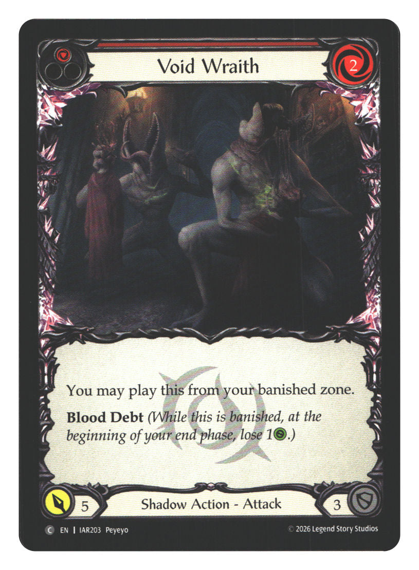 Void Wraith (Red) | Near Mint / English / Normal