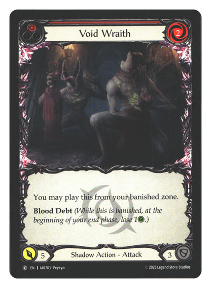 Void Wraith (Red) | Near Mint / English / Normal
