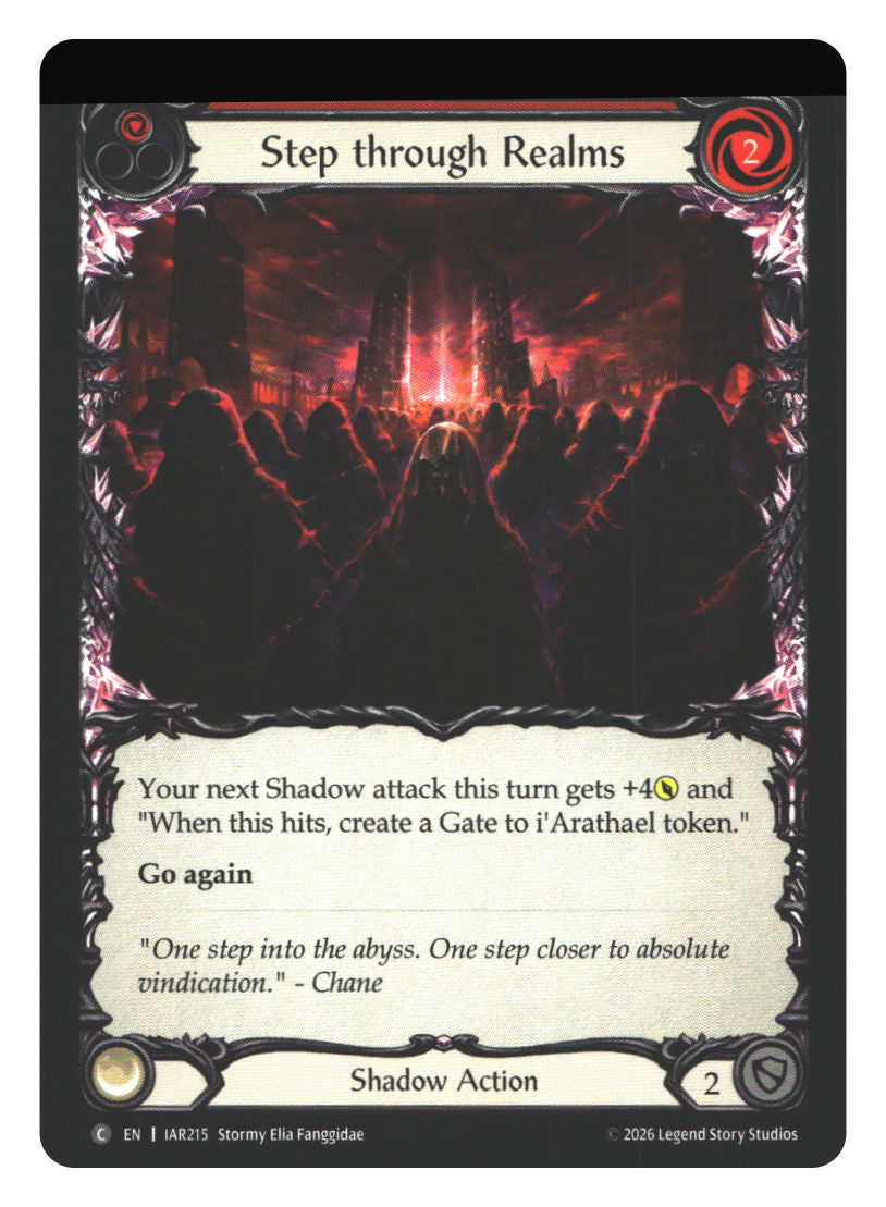 Step through Realms (Red) | Near Mint / English / Normal