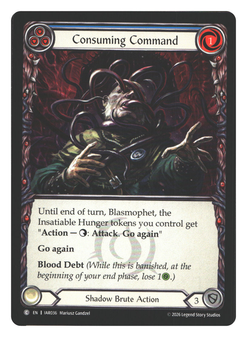 Consuming Command | Near Mint / English / Normal