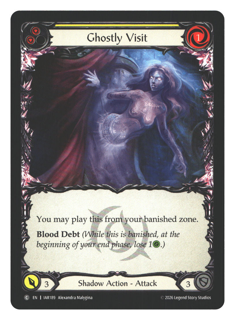 Ghostly Visit (Yellow) | Near Mint / English / Normal