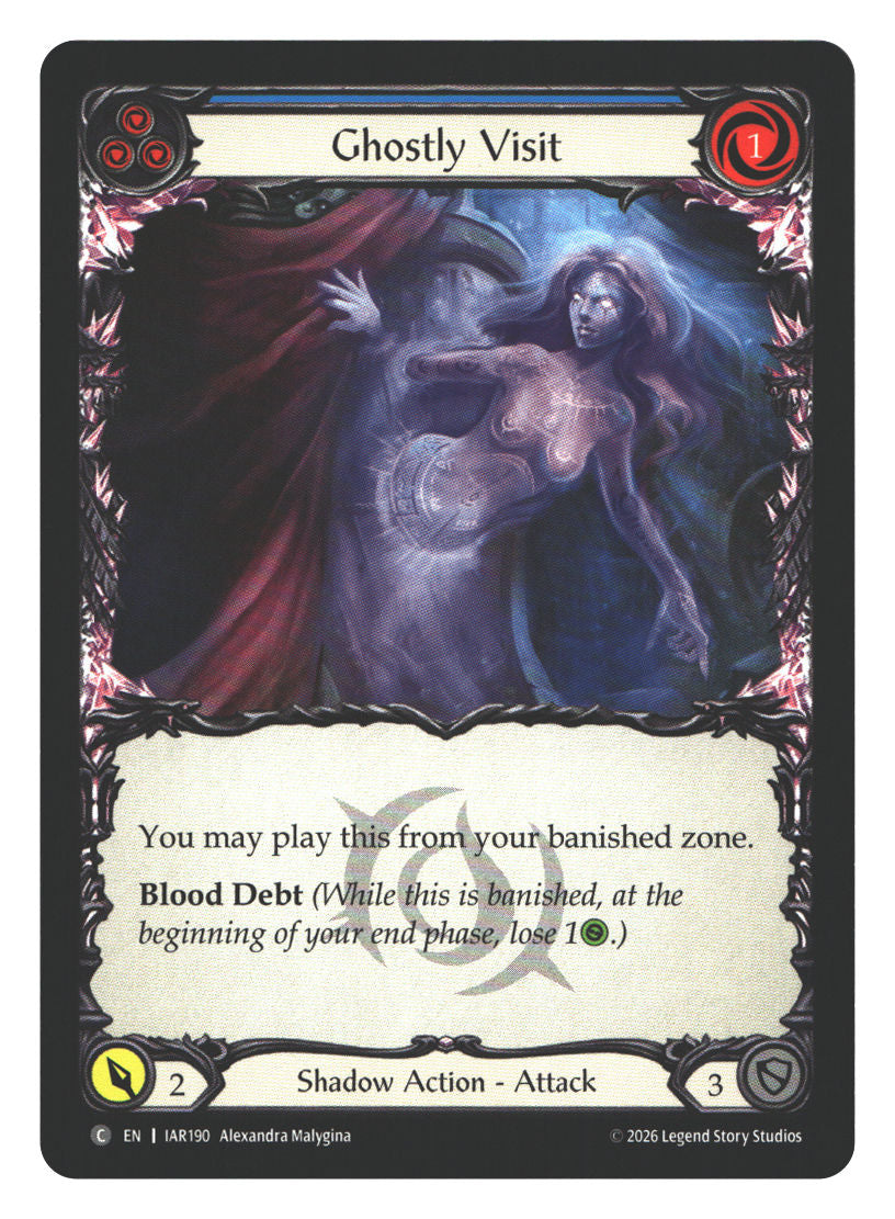 Ghostly Visit (Blue) | Near Mint / English / Normal