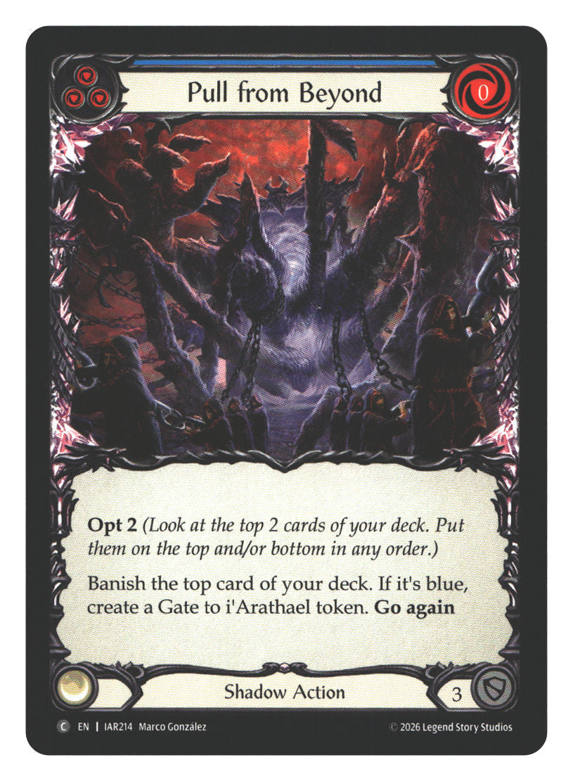 Pull from Beyond (Blue) | Near Mint / English / Normal