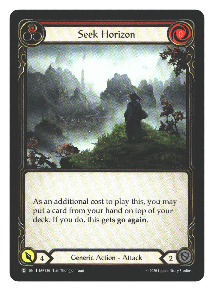 Seek Horizon (Red) | Near Mint / English / Normal