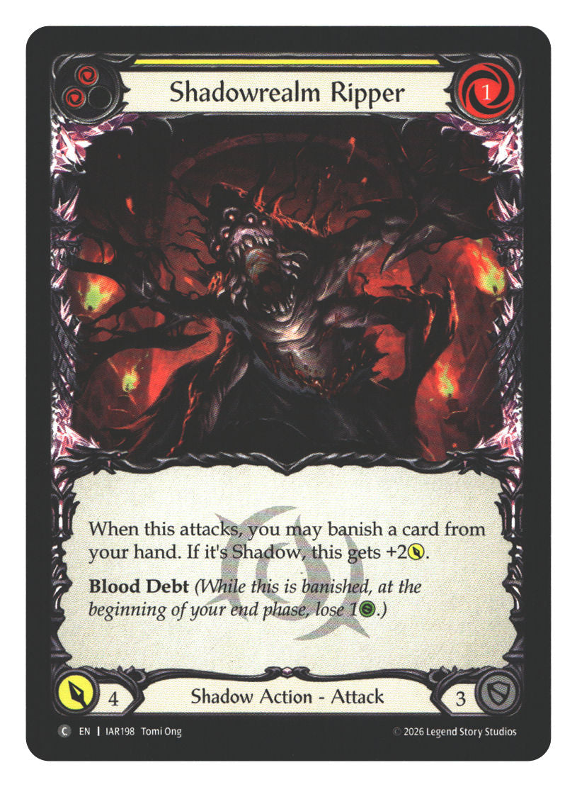 Shadowrealm Ripper (Yellow) | Near Mint / English / Normal