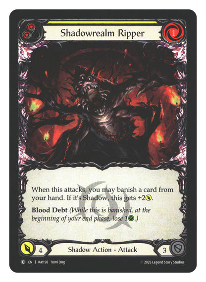 Shadowrealm Ripper (Yellow) | Near Mint / English / Normal