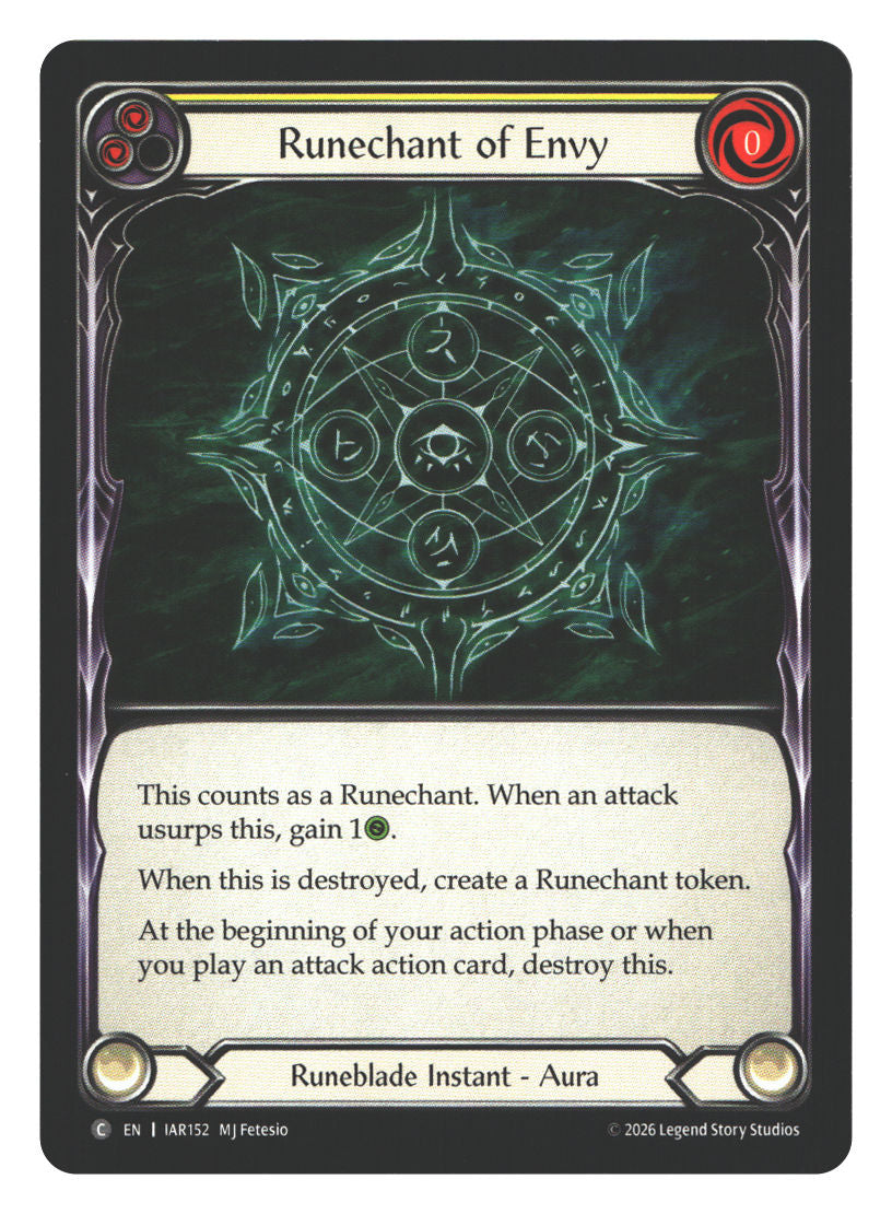 Runechant of Envy | Near Mint / English / Normal