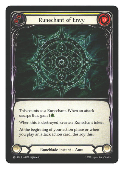 Runechant of Envy | Near Mint / English / Normal