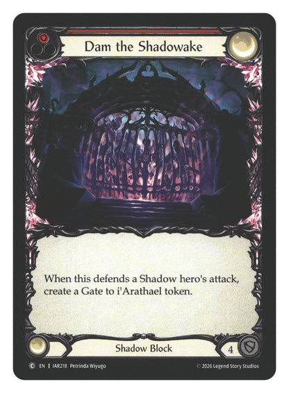 Dam the Shadowake (Red) | Near Mint / English / Normal