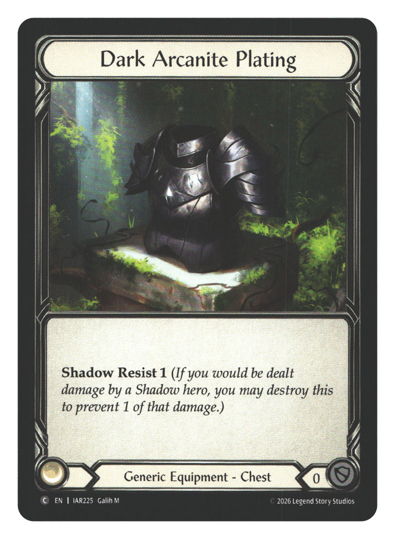 Dark Arcanite Plating | Near Mint / English / Normal
