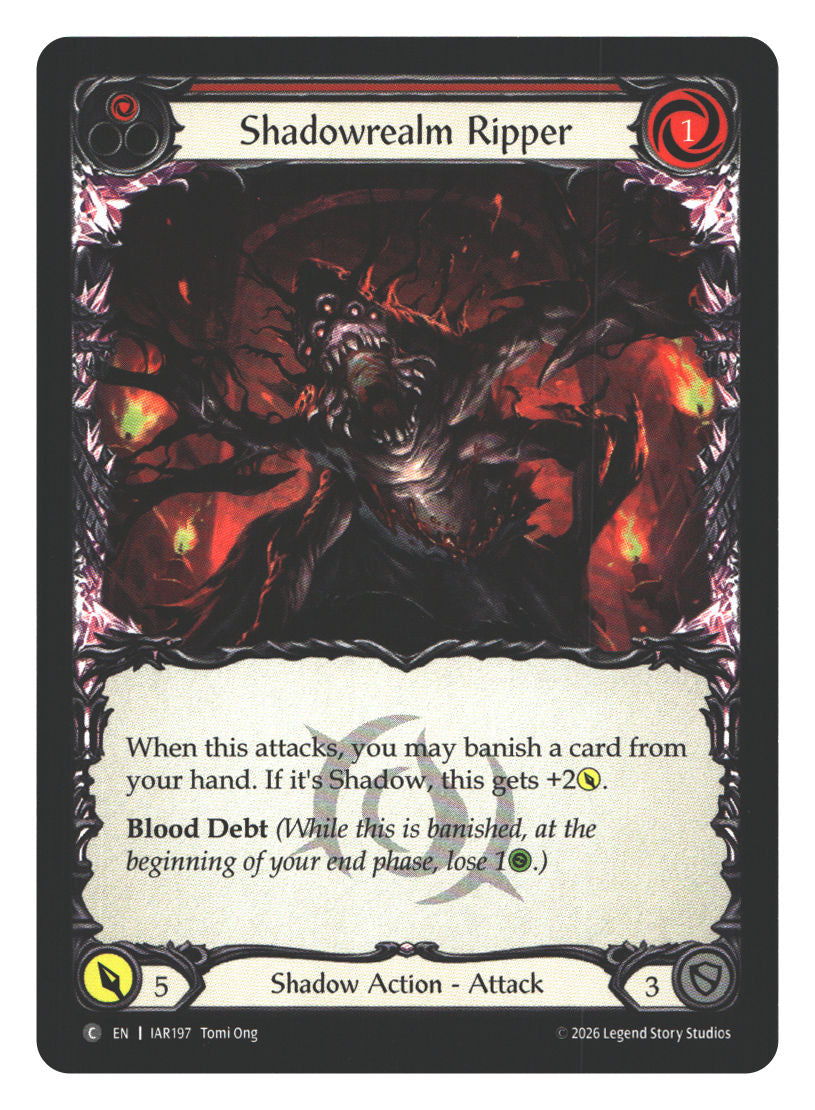 Shadowrealm Ripper (Red) | Near Mint / English / Normal