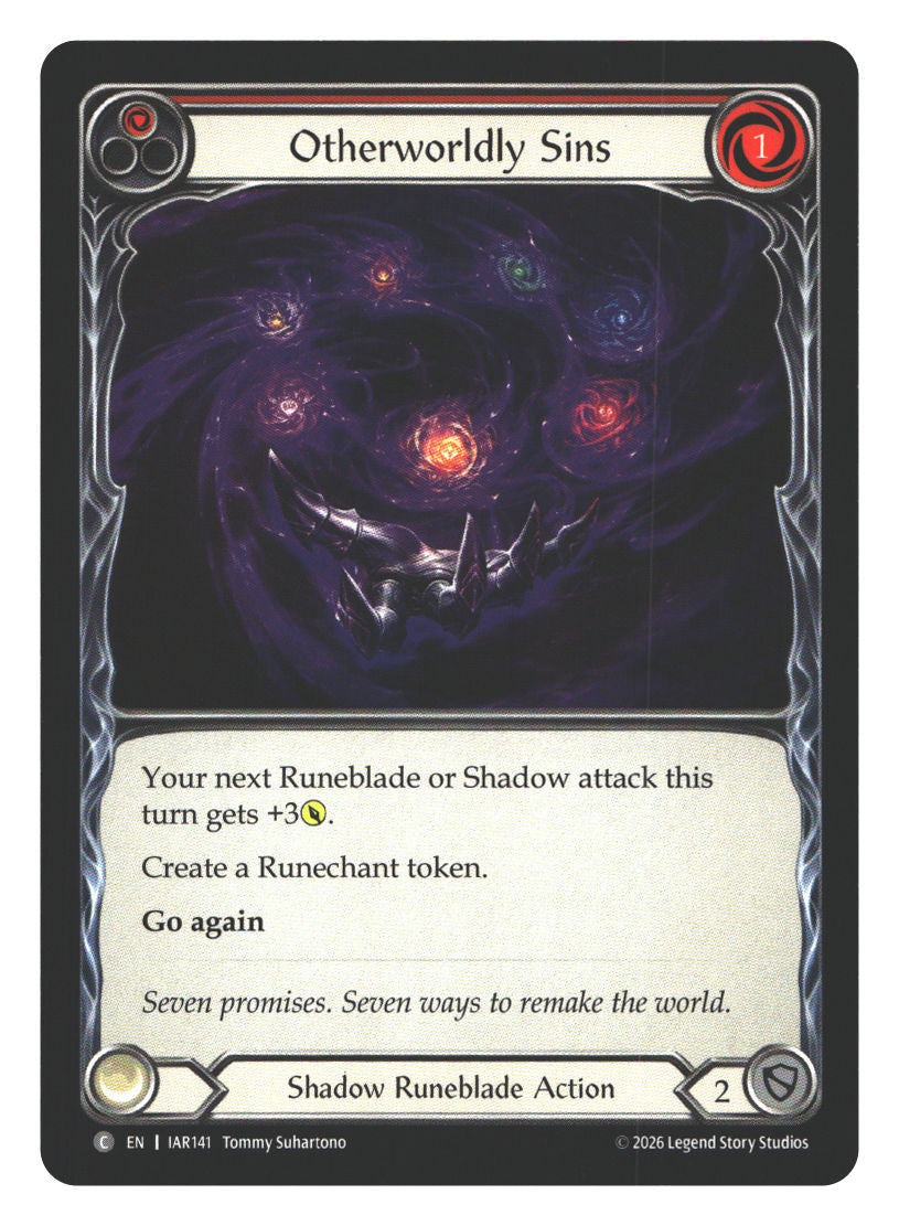 Otherworldly Sins (Red) | Near Mint / English / Normal