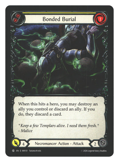 Bonded Burial (Yellow) | Near Mint / English / Normal