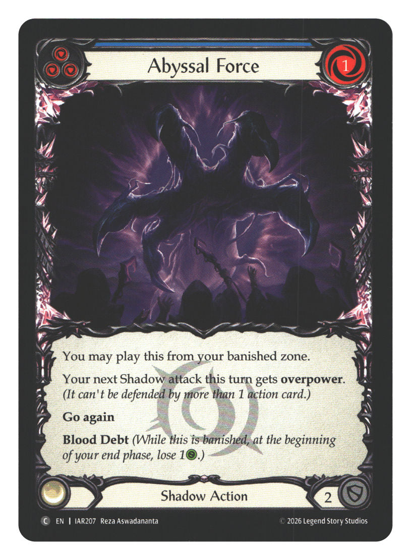 Abyssal Force | Near Mint / English / Normal