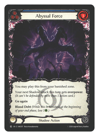 Abyssal Force | Near Mint / English / Normal