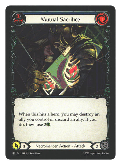 Mutual Sacrifice (Blue) | Near Mint / English / Normal