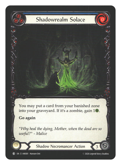 Shadowrealm Solace | Near Mint / English / Normal