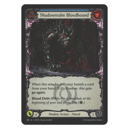 Shadowrealm Bloodhound (Blue)