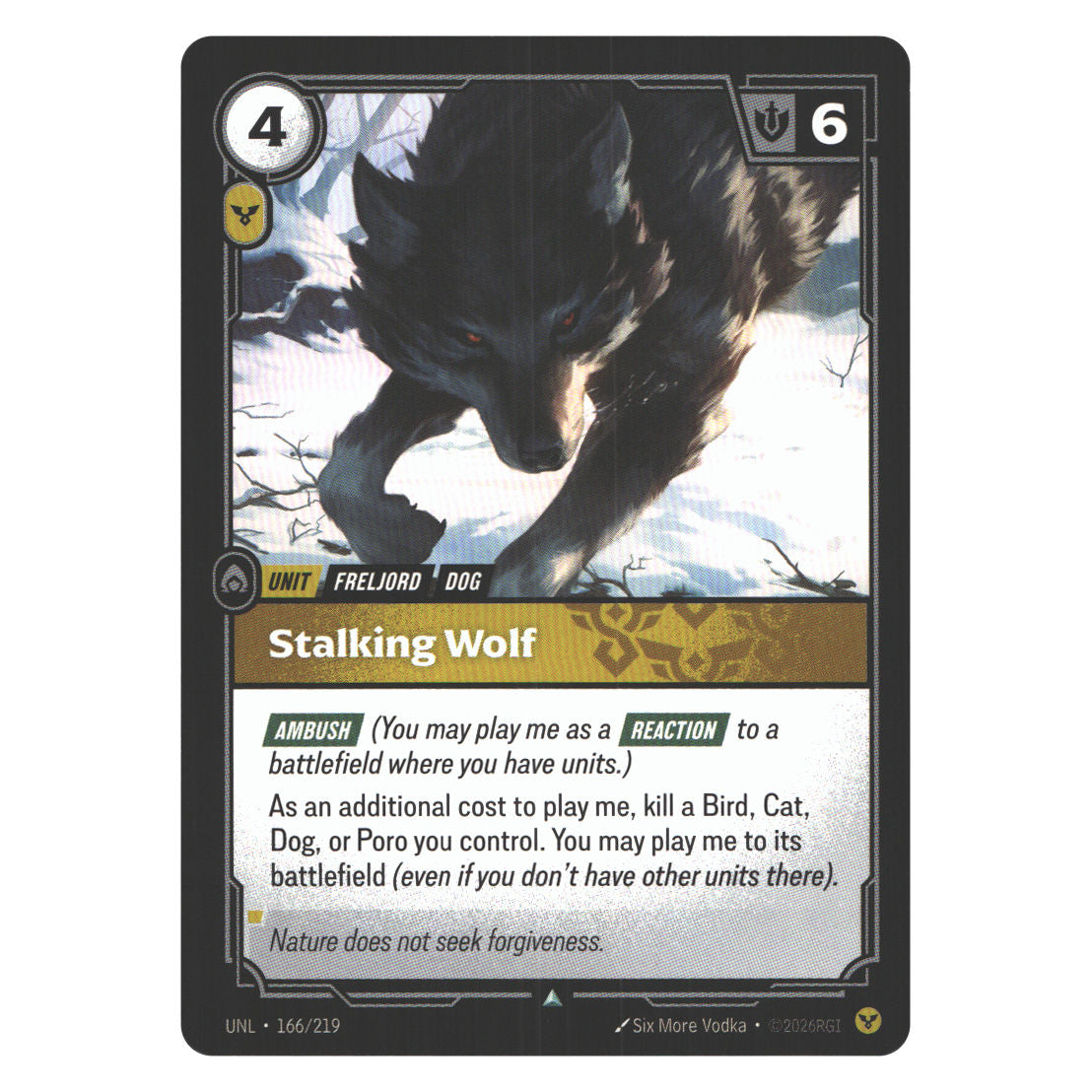Stalking Wolf