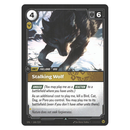 Stalking Wolf