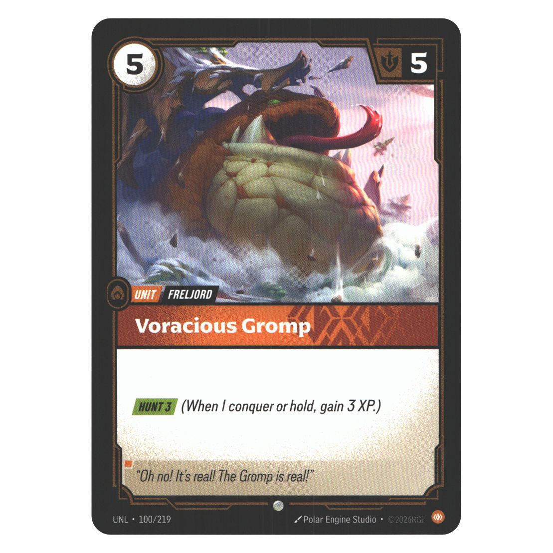 Voracious Gromp | Near Mint / English / Normal