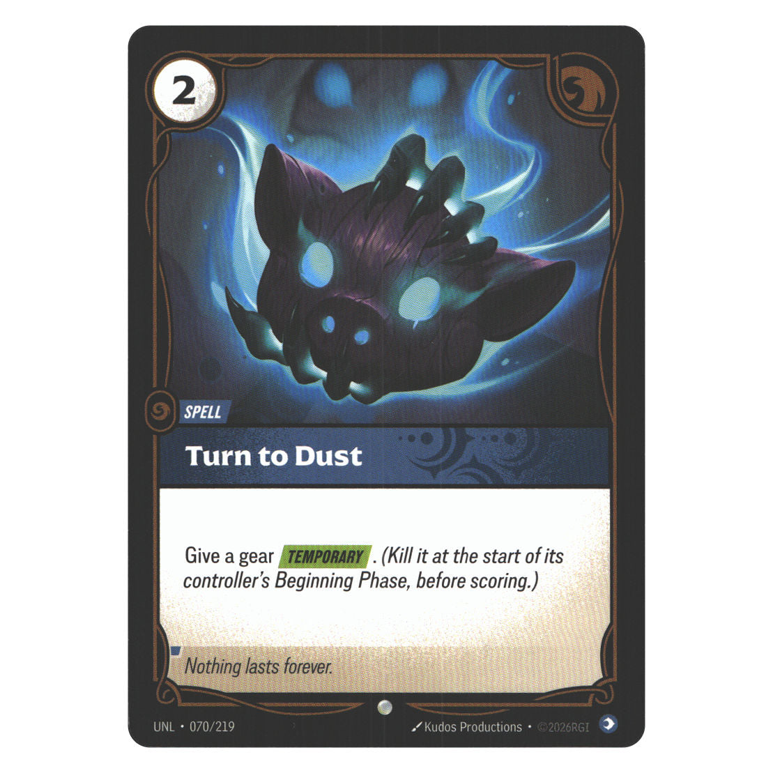 Turn to Dust | Near Mint / English / Normal