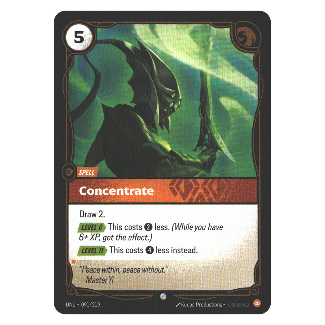 Concentrate | Near Mint / English / Normal