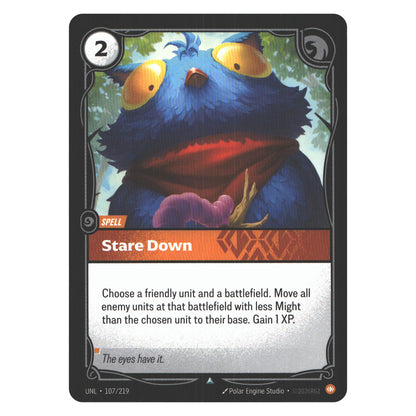 Stare Down | Near Mint / English / Normal