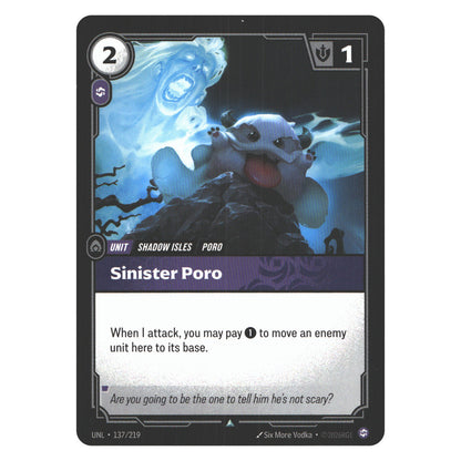 Sinister Poro