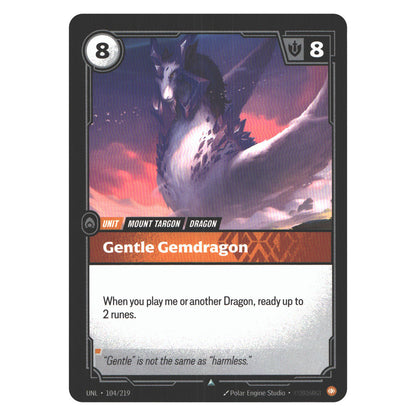 Gentle Gemdragon