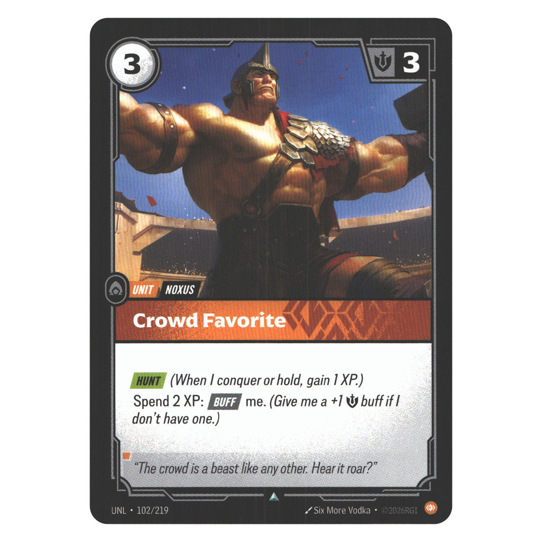 Crowd Favorite | Near Mint / English / Normal