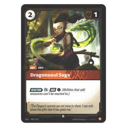 Dragonsoul Sage | Near Mint / English / Normal